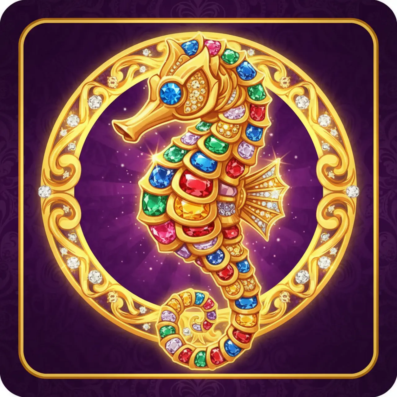 Goldenes Seepferdchen Avatar